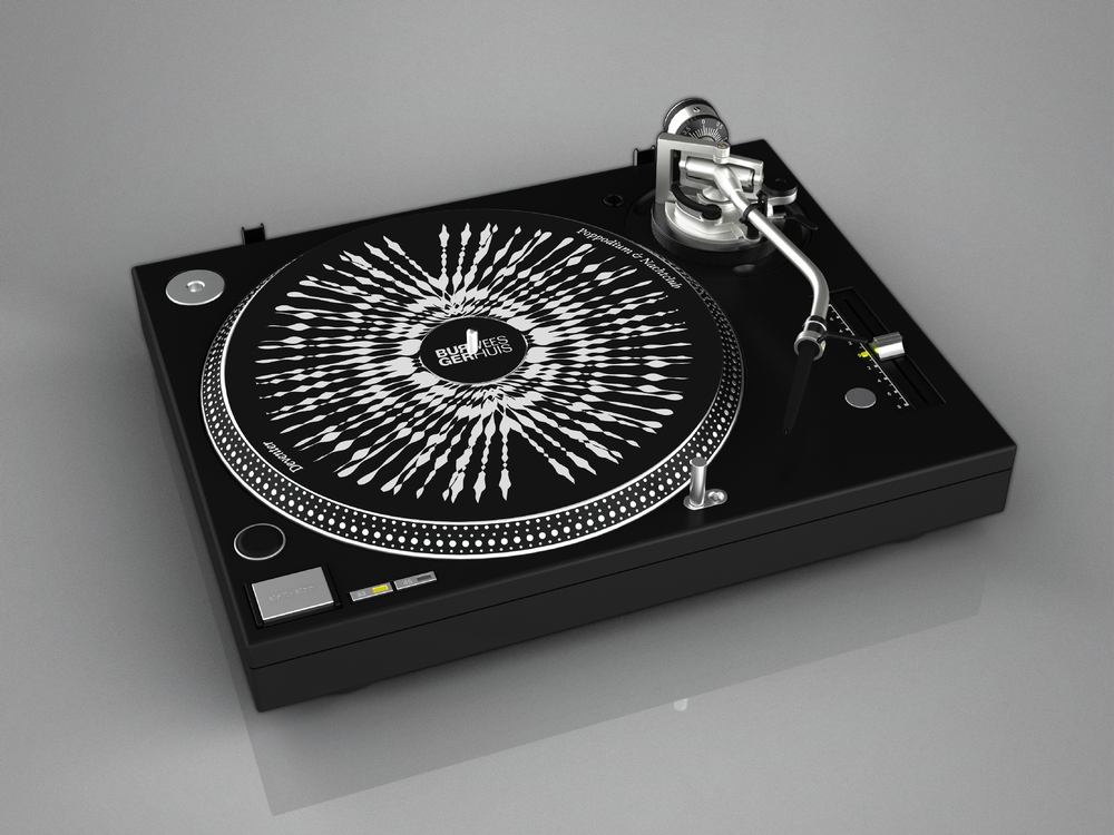 Slipmat Burgerweeshuis 12 inch